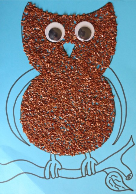 Hoo-to-You Owl Collage Artwork