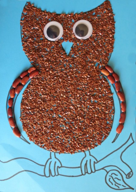 Hoo-to-You Owl Collage Artwork