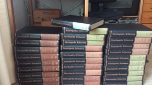 stack of volumes