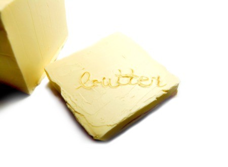 A pat of real butter.