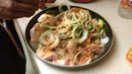 all ingredients cooking