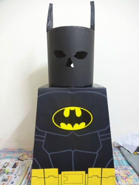 Lego Batman Cosplay - Head and Cape