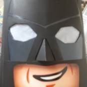 Lego Batman Cosplay - Head and Cape