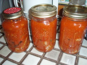 jars of sauce