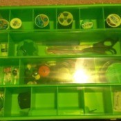 Fishing Boxes as Craft Organizers