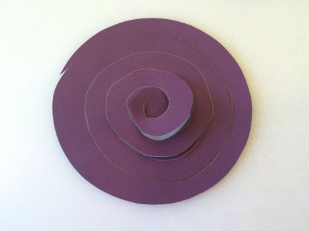 Spiral Paper Flowers