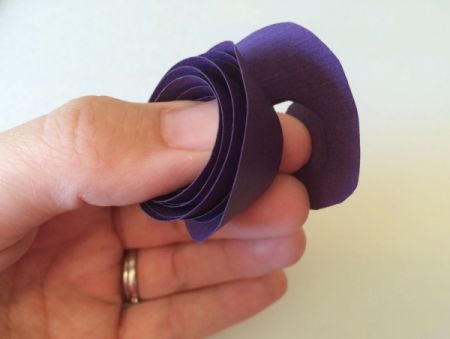 Spiral Paper Flowers