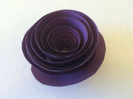 Spiral Paper Flowers