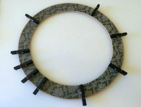 Tea Bag Wreath