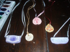 finished pendents