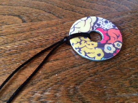 Washer Lariat Necklace