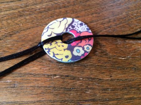 Washer Lariat Necklace