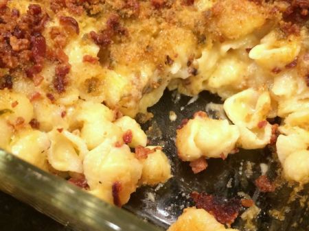 Blue Cheese and Gruyere Mac and Cheese