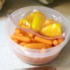 different foods in one container