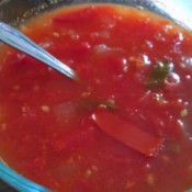 bowl of tomato soup