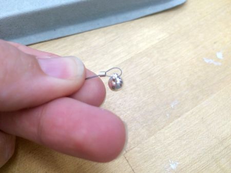 Simple Asymmetrical Beaded Necklace