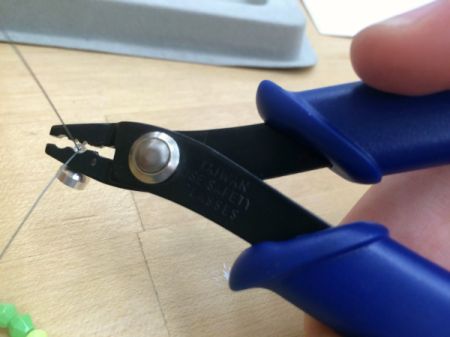 Simple Asymmetrical Beaded Necklace