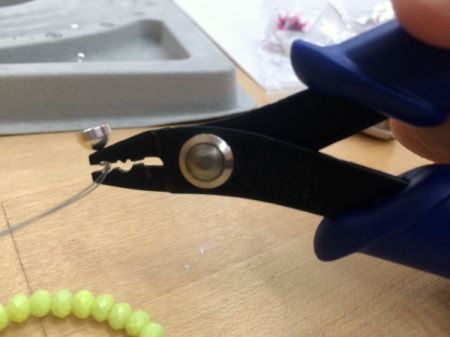 Simple Asymmetrical Beaded Necklace