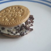 Ice Cream Sandwiches - chocolate on cookie sandwich