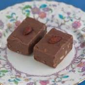 pudding squares on plate