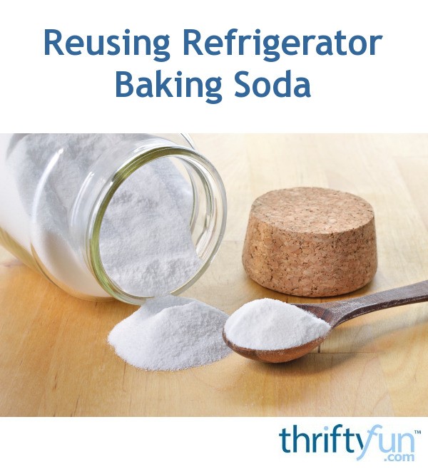 Reusing Refrigerator Baking Soda ThriftyFun
