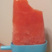 Watermelon-Strawberry Popsicles