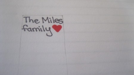 "Love" Letters Framed Art