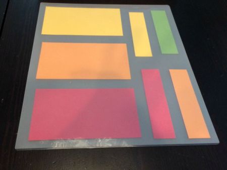 Dinner Menu Board and Meal Baskets