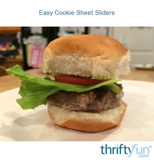 Easy Cookie Sheet Sliders ThriftyFun