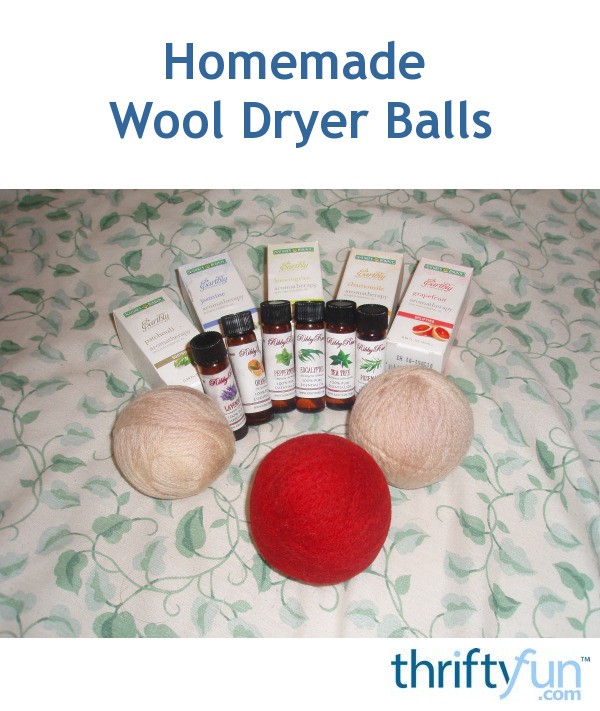 Homemade Wool Dryer Balls | ThriftyFun