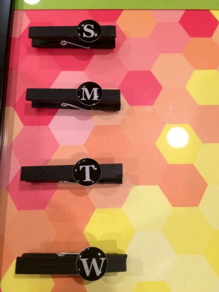 Dinner Menu Board and Meal Baskets