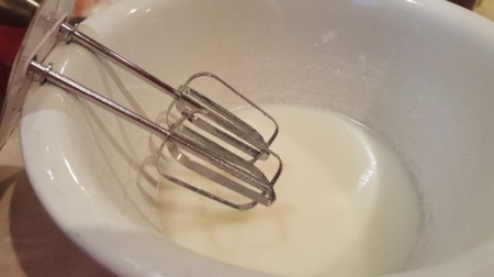 Coconut Oil Conditioner - mixing conditioner ingredients
