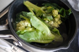 cooking tiny cauliflowers