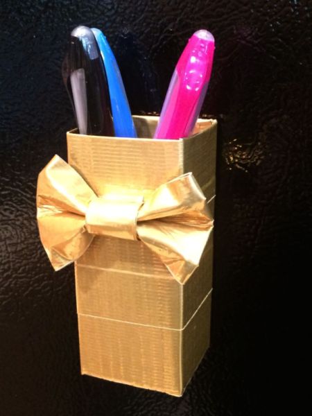 Magnetic Locker Pencil Holder