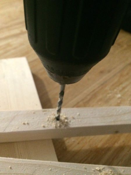 Wooden Locker Shelves