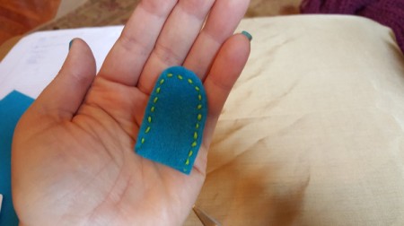 Jellyfish Finger Puppet