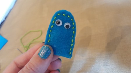 Jellyfish Finger Puppet