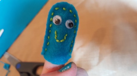 Jellyfish Finger Puppet