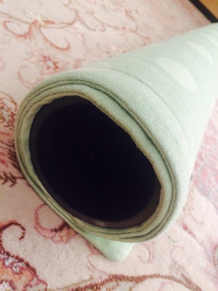 DIY Workout Foam Roller