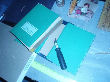 Recycled Book Picture Frame