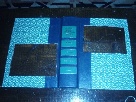 Recycled Book Picture Frame