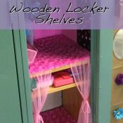 Making Wooden Locker Shelves