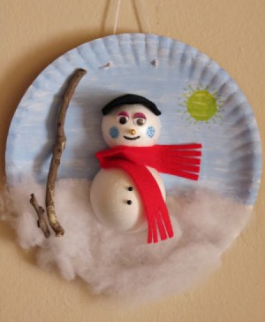 hanging snowman decoration