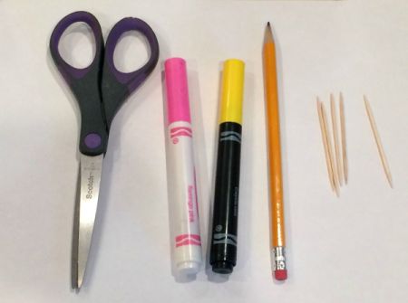 American Girl Pencils and Clipboard