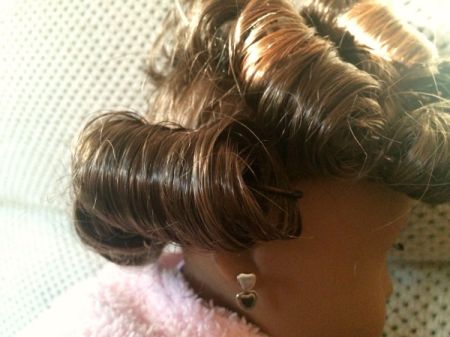 Pin Curling an American Girl Doll's Hair