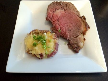 Cheesy Smashed Potatoes