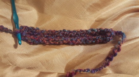 Small Cross-body Crochet Purse