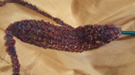 Small Cross-body Crochet Purse