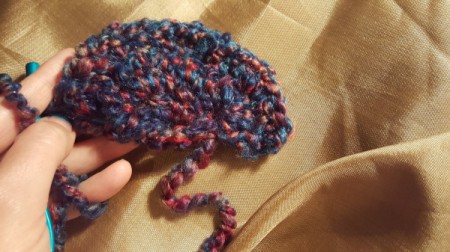 Small Cross-body Crochet Purse