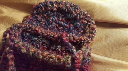 Small Cross-body Crochet Purse